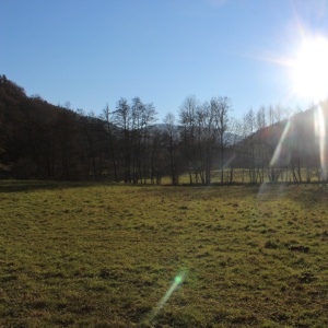 Gorges de la Sianne, soleil d'hiver